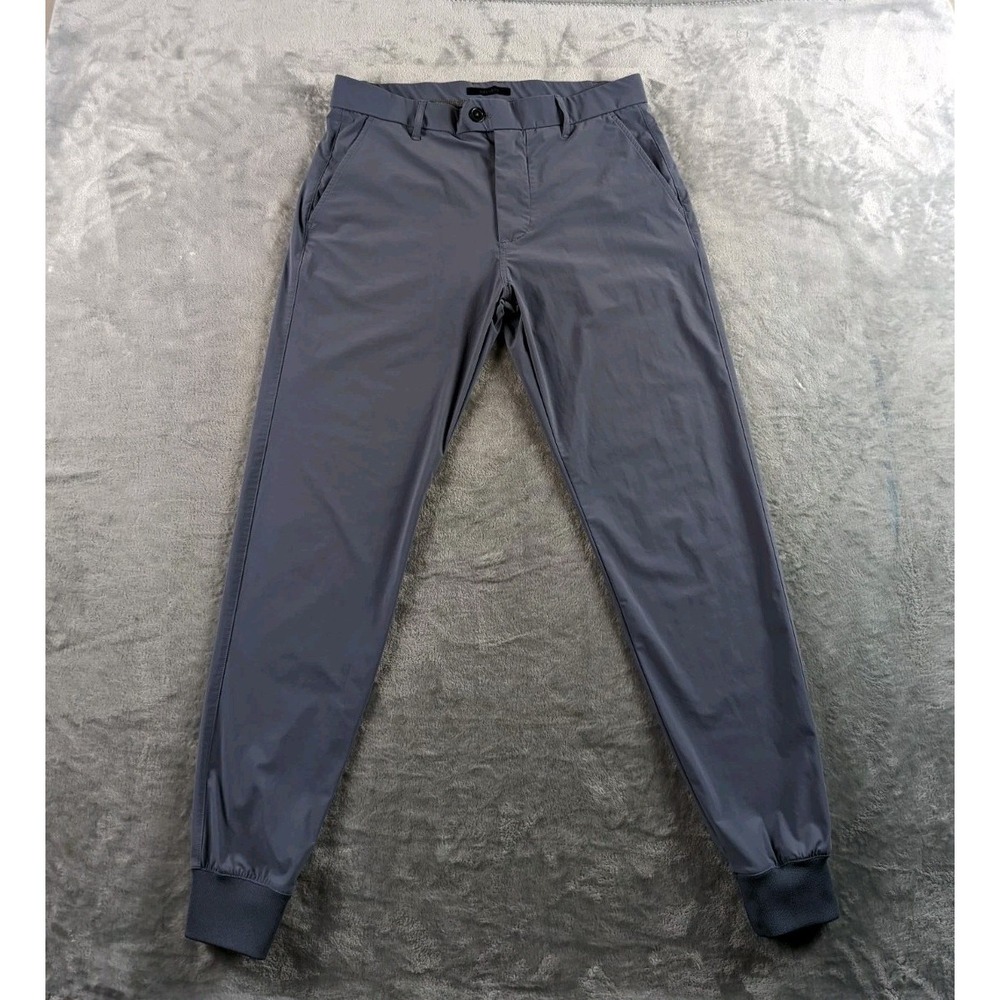 Greyson Montauk Jogger Pant Men 32x30 Blue Gray Golf Stretch Performance Tapered